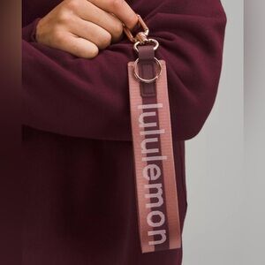 NWT Lululemon never lost keychain- spiced chai